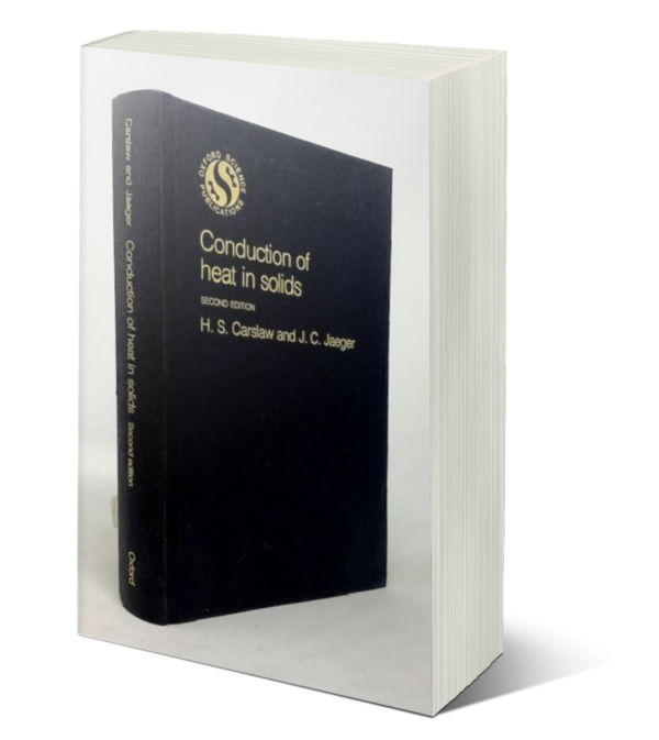 1959 CONDUCTION OF HEAT IN SOLIDS(Used)